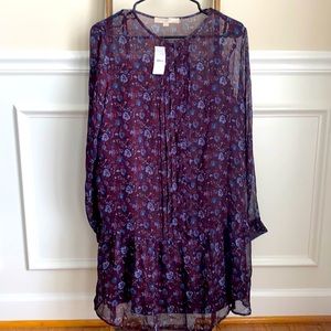 NWT Loft dress fully lined size small